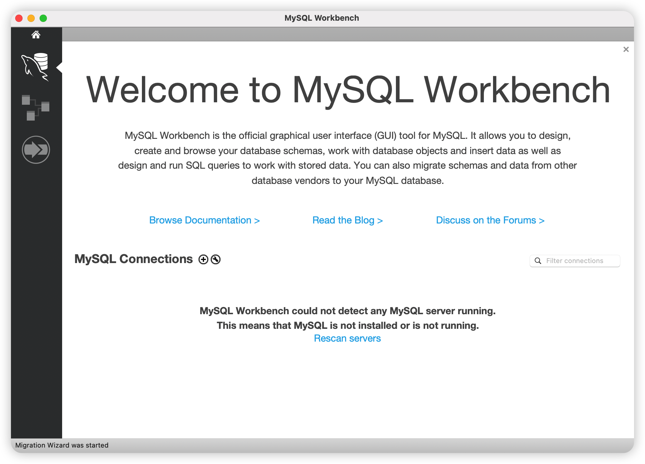 MySQL 数据库系列课程 04：MySQL Workbench的安装