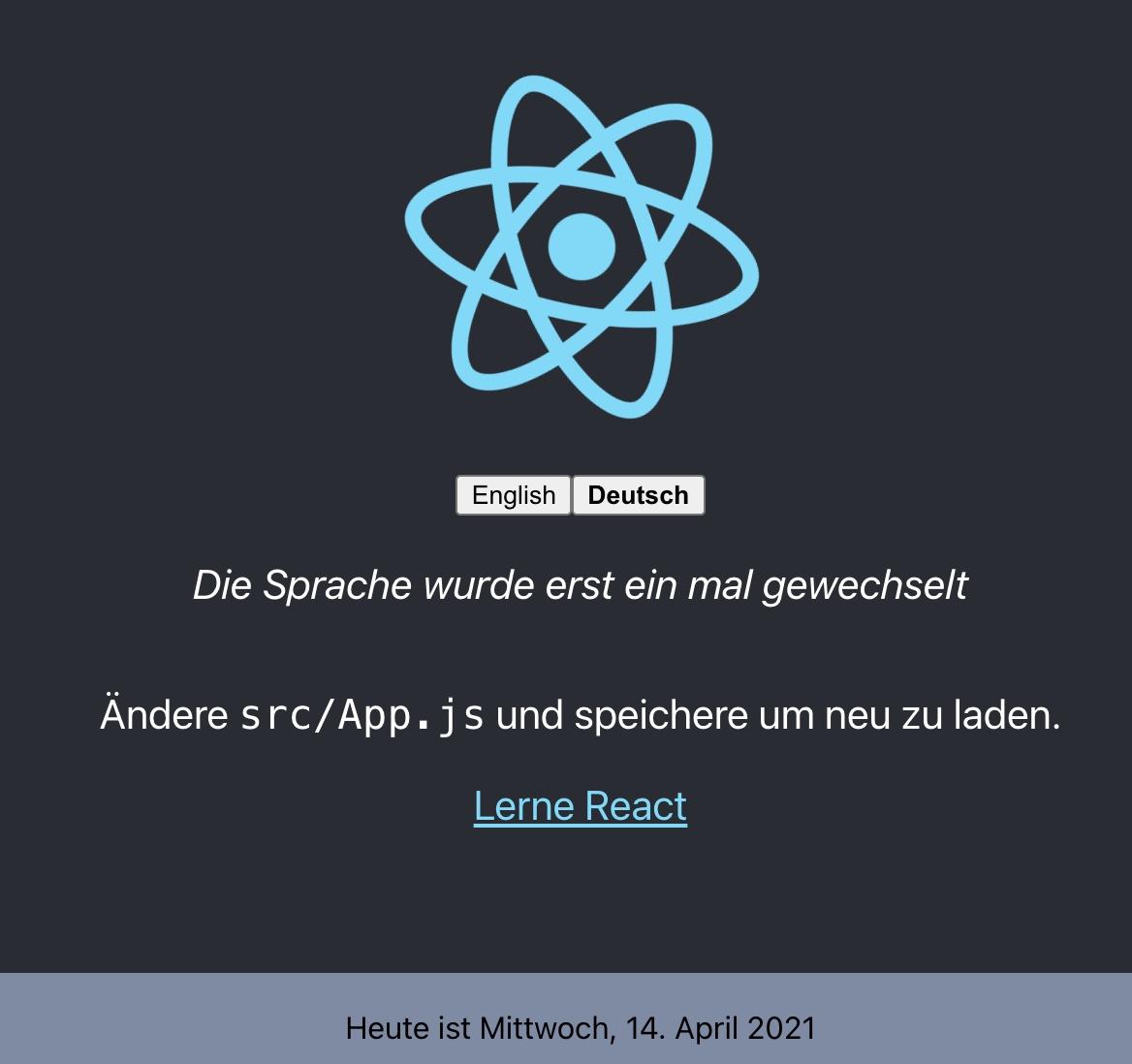 react german