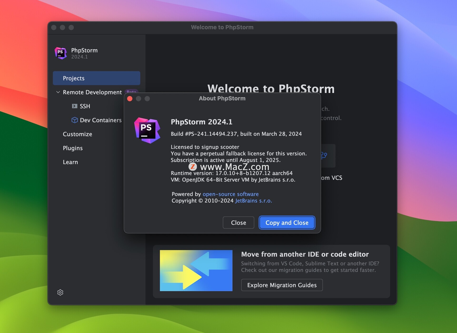 JetBrains PhpStorm 2024 For Mac(PHP集成开发) V2024.1_phpstorm2024版本 有什么更新的 ...