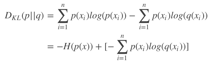 KL散度和交叉熵