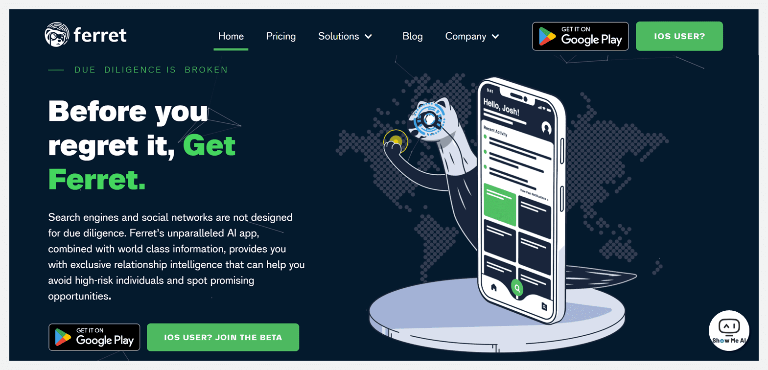 Ferret AI life assistant legal assistant human resources 生活助手