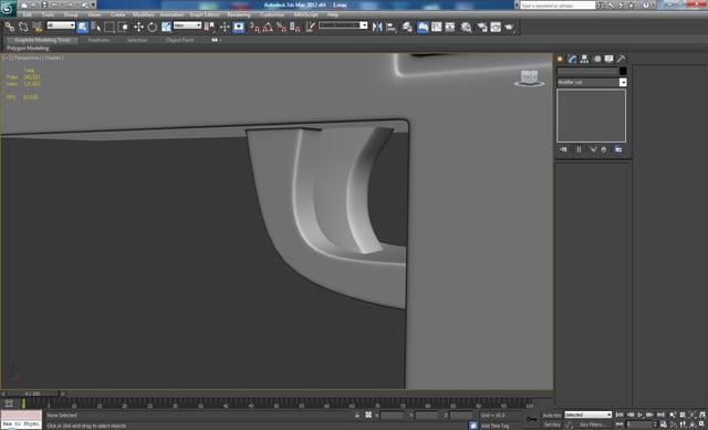 3D Studio Max モデリング チュートリアル未来的なボルトガン