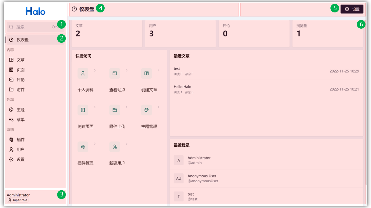 好用又强大的开源建站工具，配合上不同的模板与插件，可以很好地帮助你构建你心中的理想站点