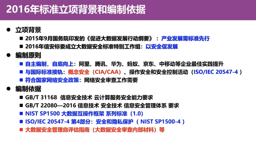 干货| 清华大学叶晓俊：GB/T 35274-2023《信息安全技术大数据服务安全 