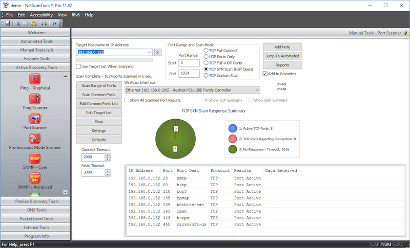 engry ip scanner