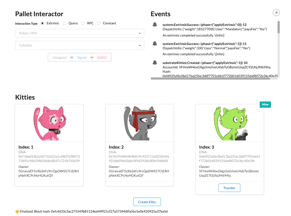 Build the Substrate Kitties Chain（中文翻译）