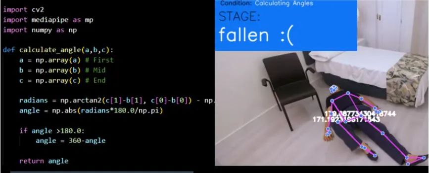 实战 | 用Python 和 OpenCV搭建老人跌倒智能监测系统 (步骤 + 源码)