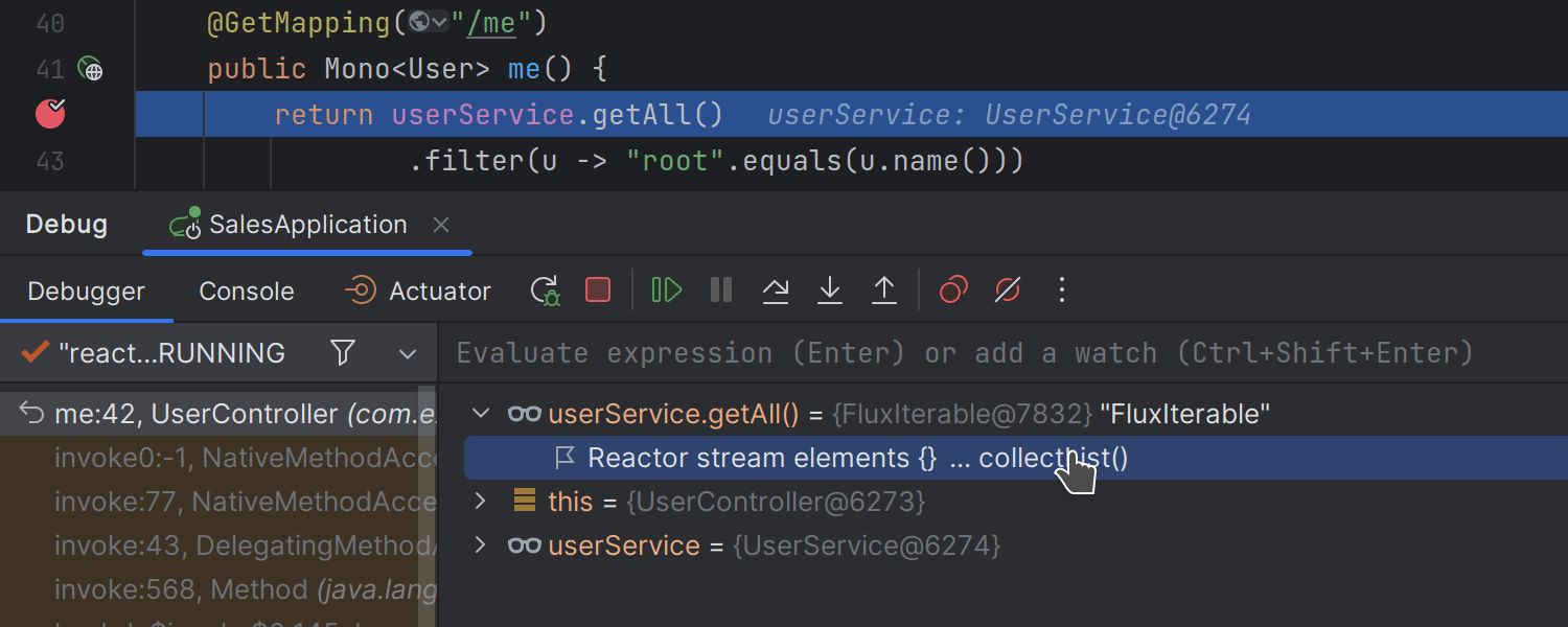 Reactor Mono および Flux 値の計算