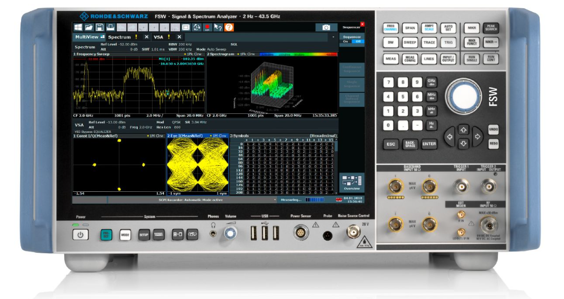 RS®FSW 信号与频谱分析仪