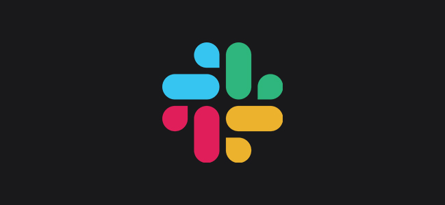 Slack Logo with Dark Background