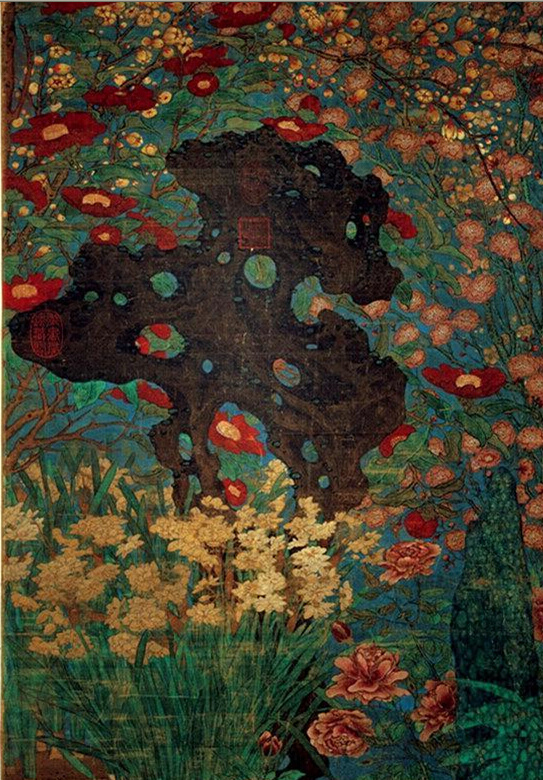 宋画哲学－女人如花－绿肥红瘦