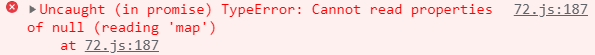 Uncaught In Promise Typeerror Cannot Read Properties Of Null