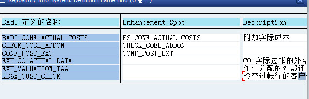 根据tcode找增强（USEREXIT，BADI，客户出口）