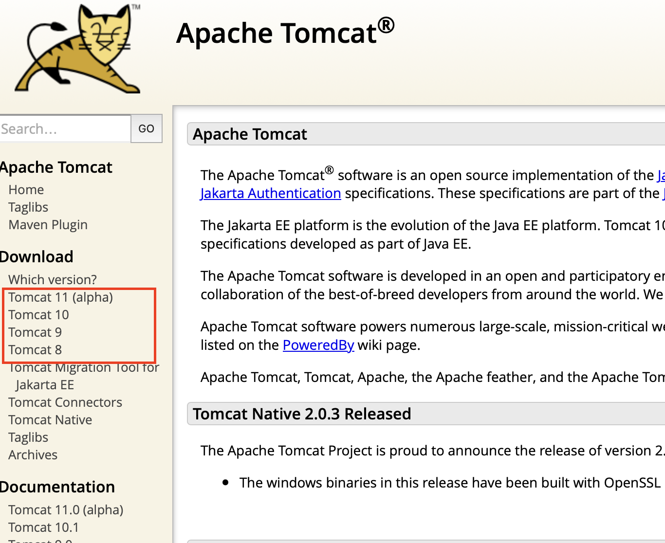 Tomcat.png のさまざまなバージョン