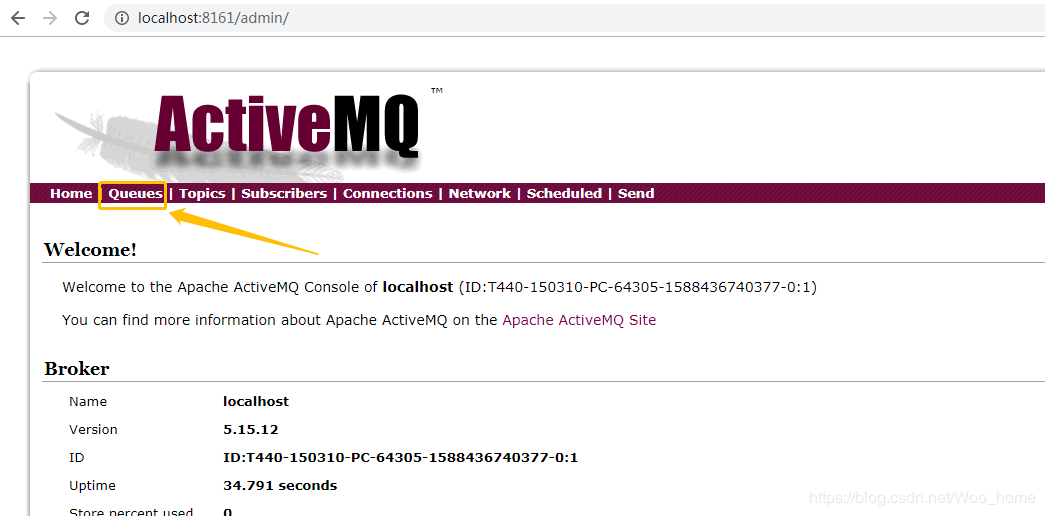 ActiveMQ——Java连接ActiveMQ（点对点）