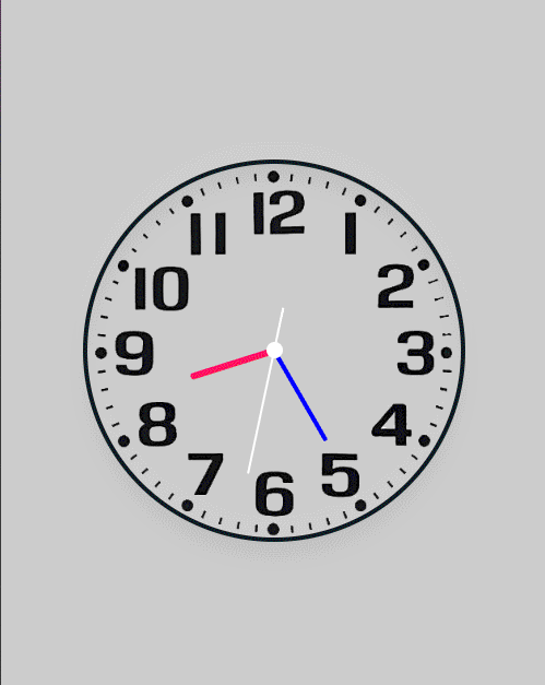 文字时钟罗盘动态html代码精美jscss动画时钟设计实现与实例分析