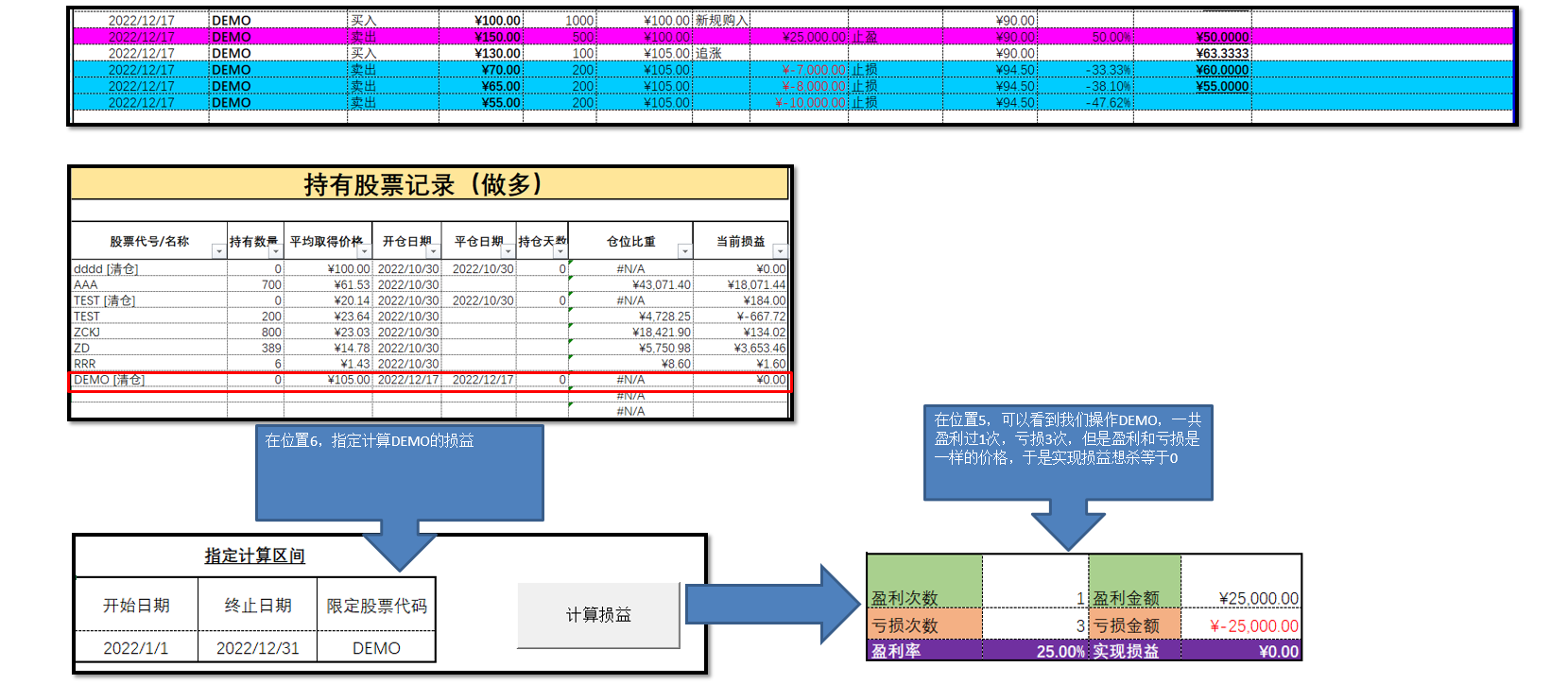 编辑 用Excel制作股票交易表格/日志，带macro宏程序（vba）更新V1.5