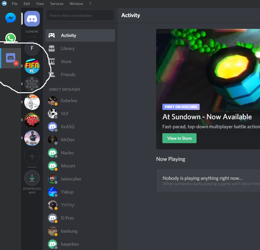 Franz Icon Permanently Has New Message Red Dot For No Reason Discord Has Weird Red Dot 开源项目 Csdn问答