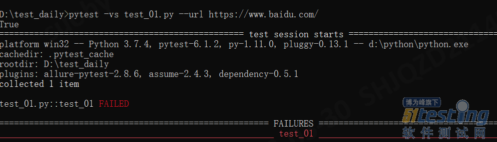 技术分享：如何用pytest_addoption切换自动化测试环境？