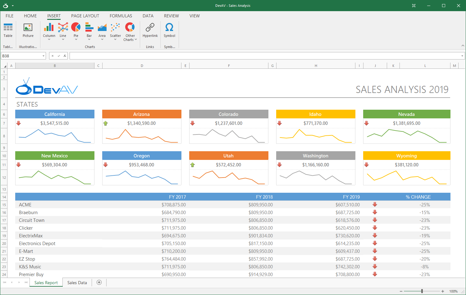 DevExpress WinForms电子表格控件，让应用更快拥有现代办公体验！