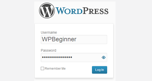 Show or Hide Password on WordPress Login Screen