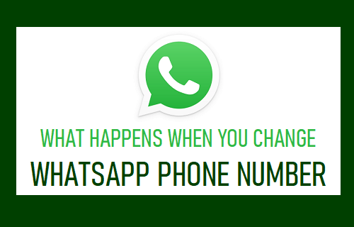 更改 WhatsApp 电话号码时会发生什么