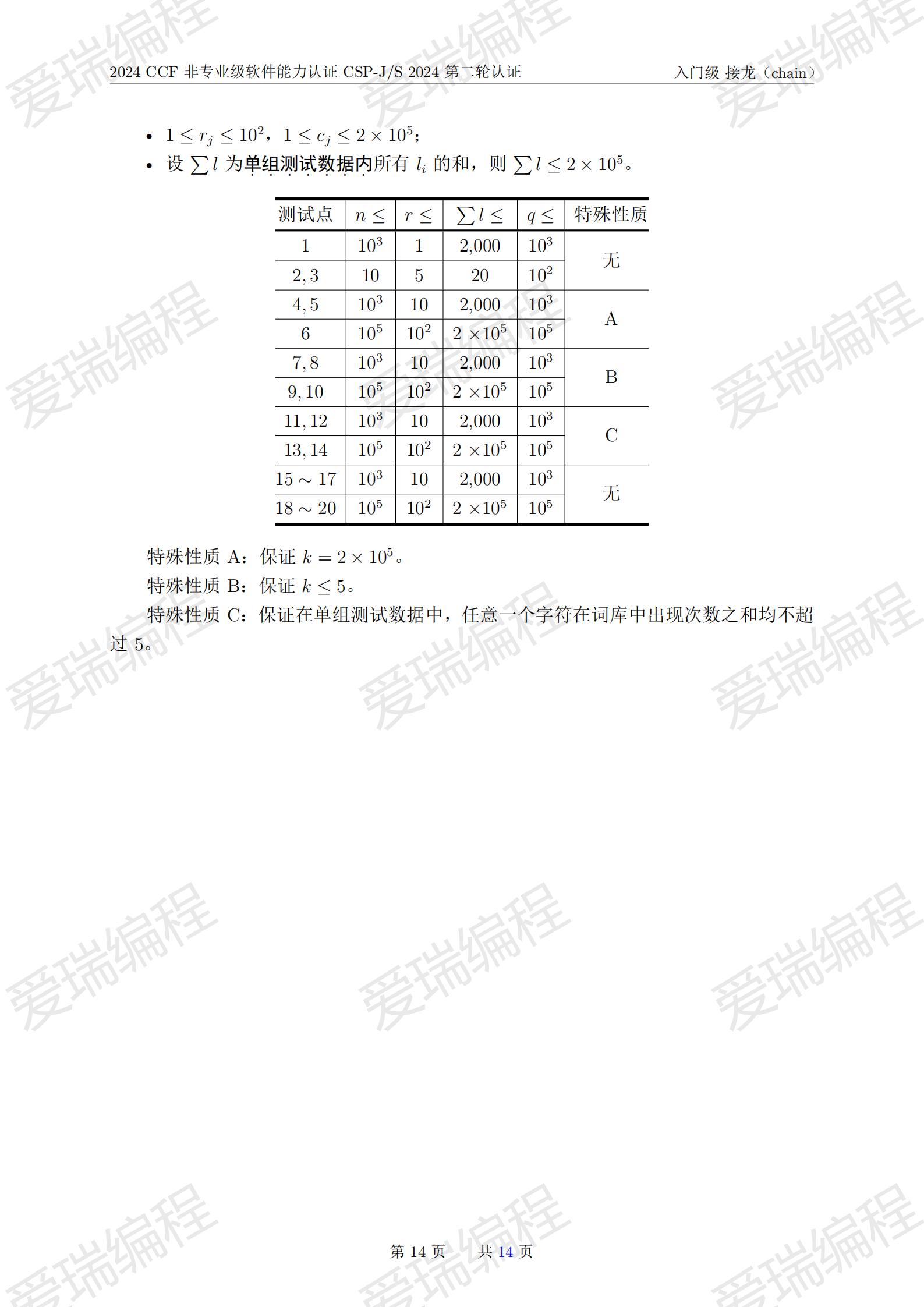 最新！2024年CSP-J真题及解析思路！