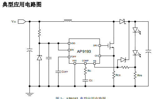 AP9193 升压恒流驱动芯片 美容护肤仪 美容灯 锂电池升压驱动IC