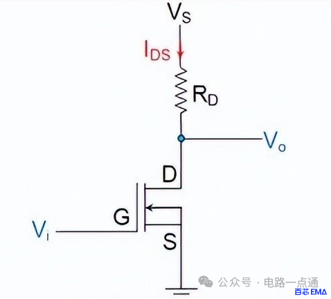 n 沟道耗尽型 mos管开关电路图