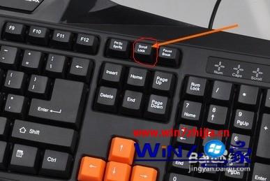 笔记本键盘上下左右键怎么解锁