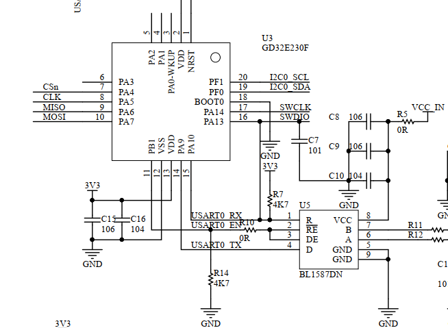 国货之光gd32e230f4使用硬件iicdma读写24c04