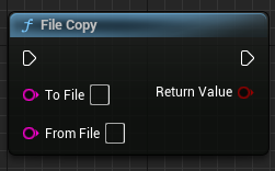 [虚幻引擎插件说明] DTOperateFile 使用蓝图操作文件