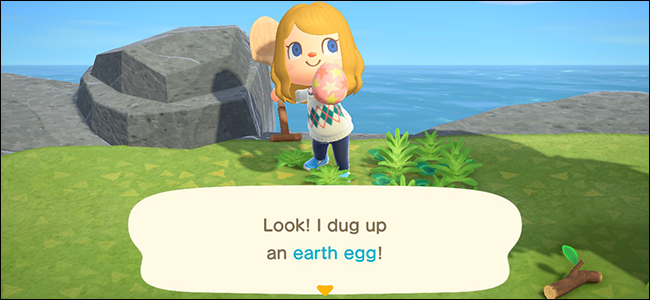 Animal Crossing New Horizons Bunny Day earth egg