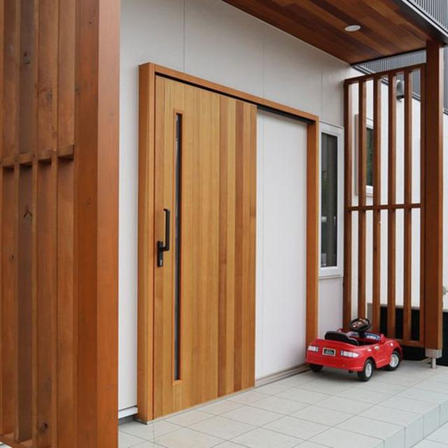 推拉门不锈钢国内开发商学学日本都流行装推拉入户门了比不锈钢防盗门