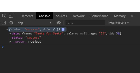 JavaScript fetch() 方法