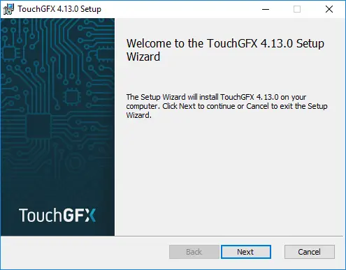 TouchGFX之安装