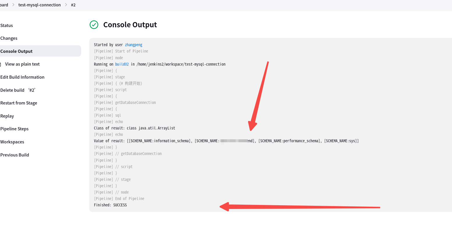 jenkins Pipeline接入mysql