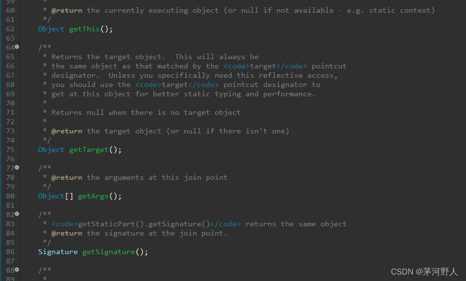 JAVA开发（AOP之ProceedingJoinPoint）