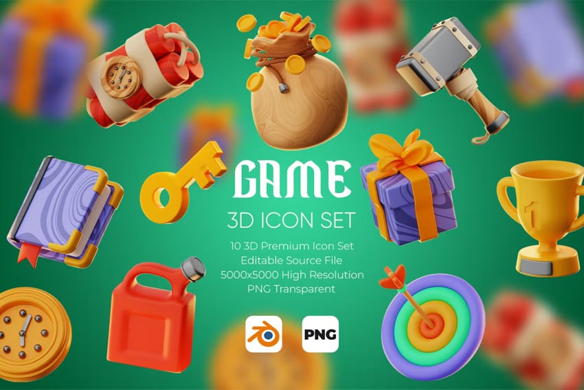 Game 3D icon