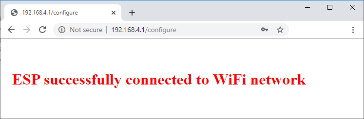 ESP32 successfully connected to Wifi Network - WiFiManager