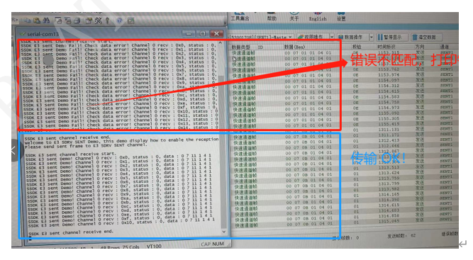 基于 SemiDrive E3640 Gateway SSDK3.0 Sent 测试