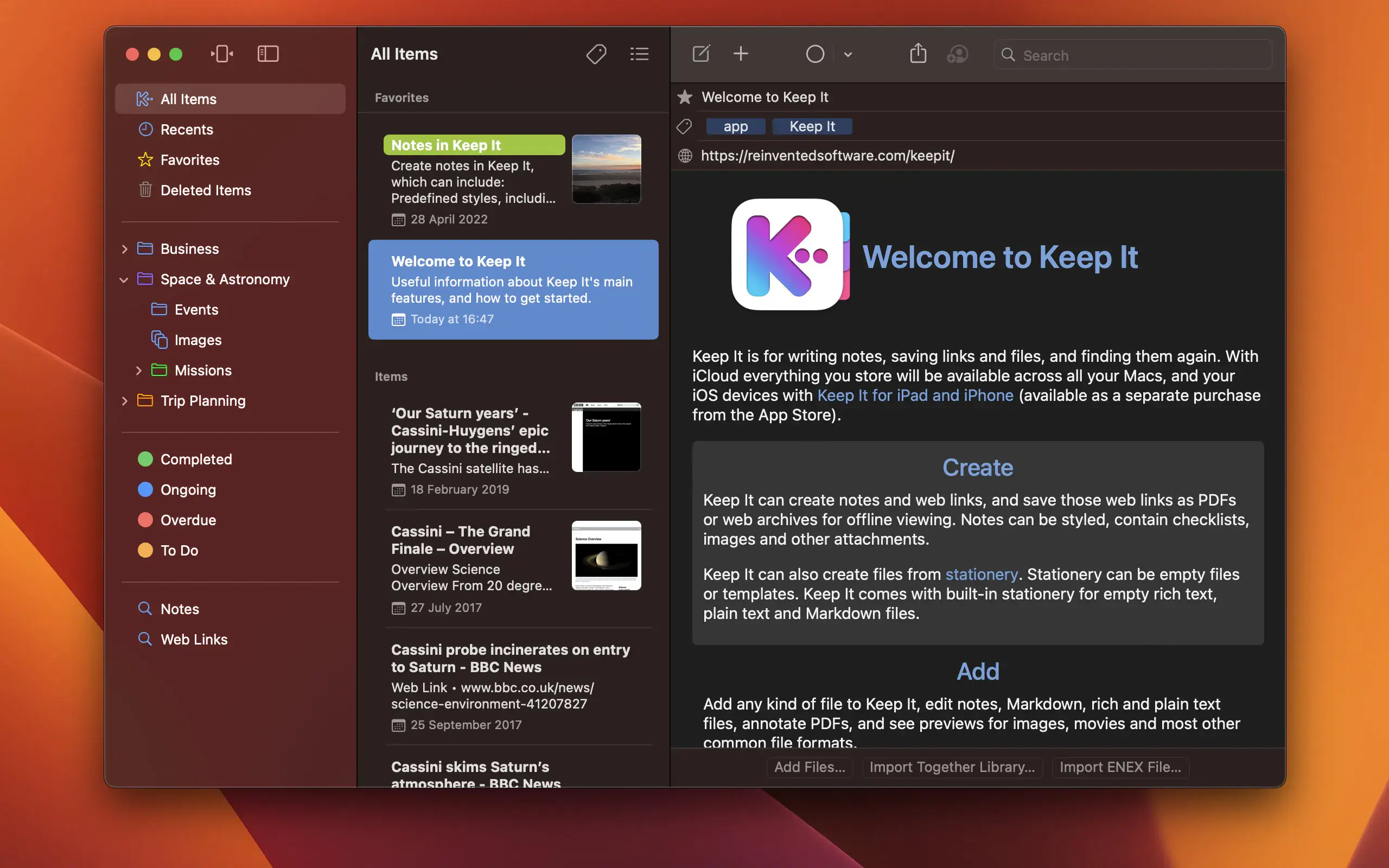 Keep It for Mac v2.4.4 Mac笔记软件 免激活下载-1