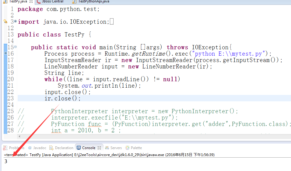 java运行python3_python写脚本并用java调用python（三）