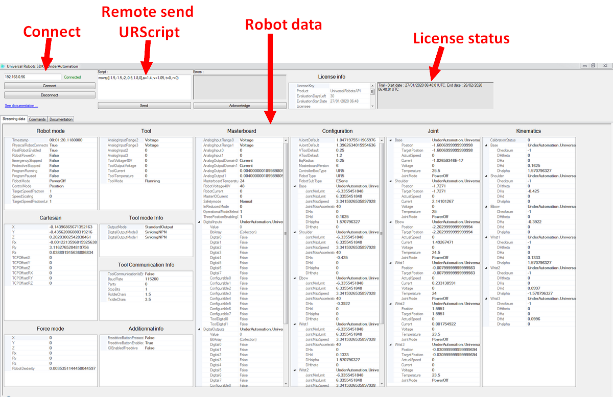 Winforms 示例流数据