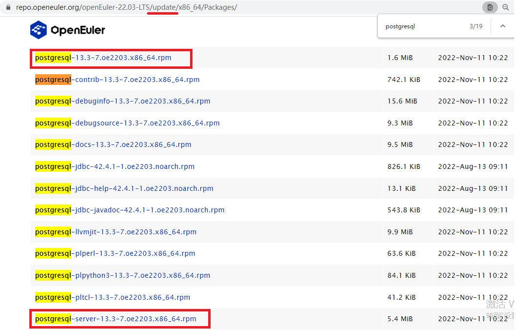 PostgreSQL在openEuler上本地yum不能安装而网络yum却可以的原因分析