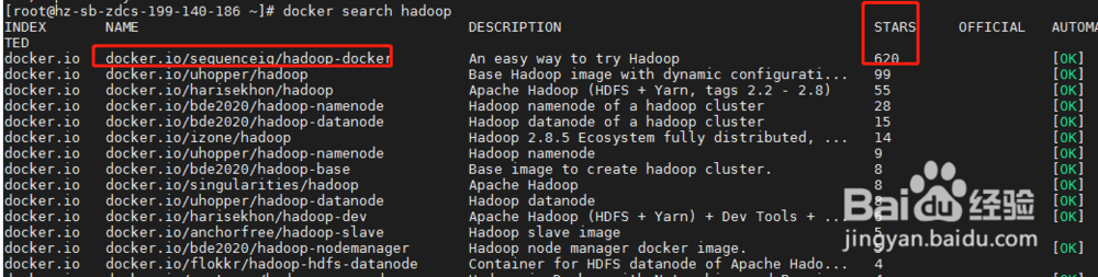 Docker中安装hadoop