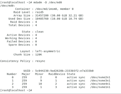 nvme linux raid,04-第4章-NVMe VROC Key&VROC NVMe RAID_weixin_42299310的博客 ...