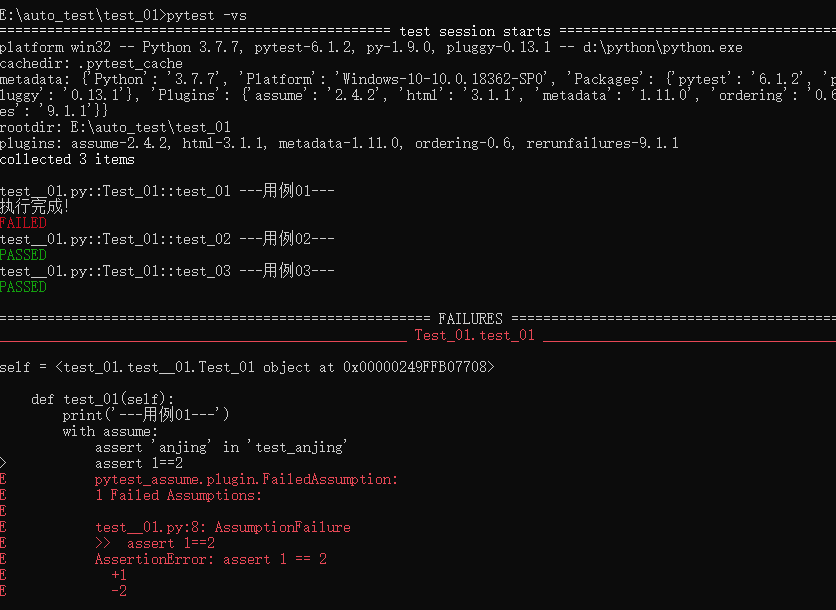 pytest——断言后继续执行