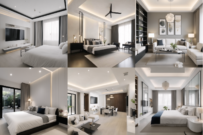 【stable diffusion教程】Stable Diffusion | AI生成室内设计全流程，10分钟一张效果图！_st伪ble d鈪 ...