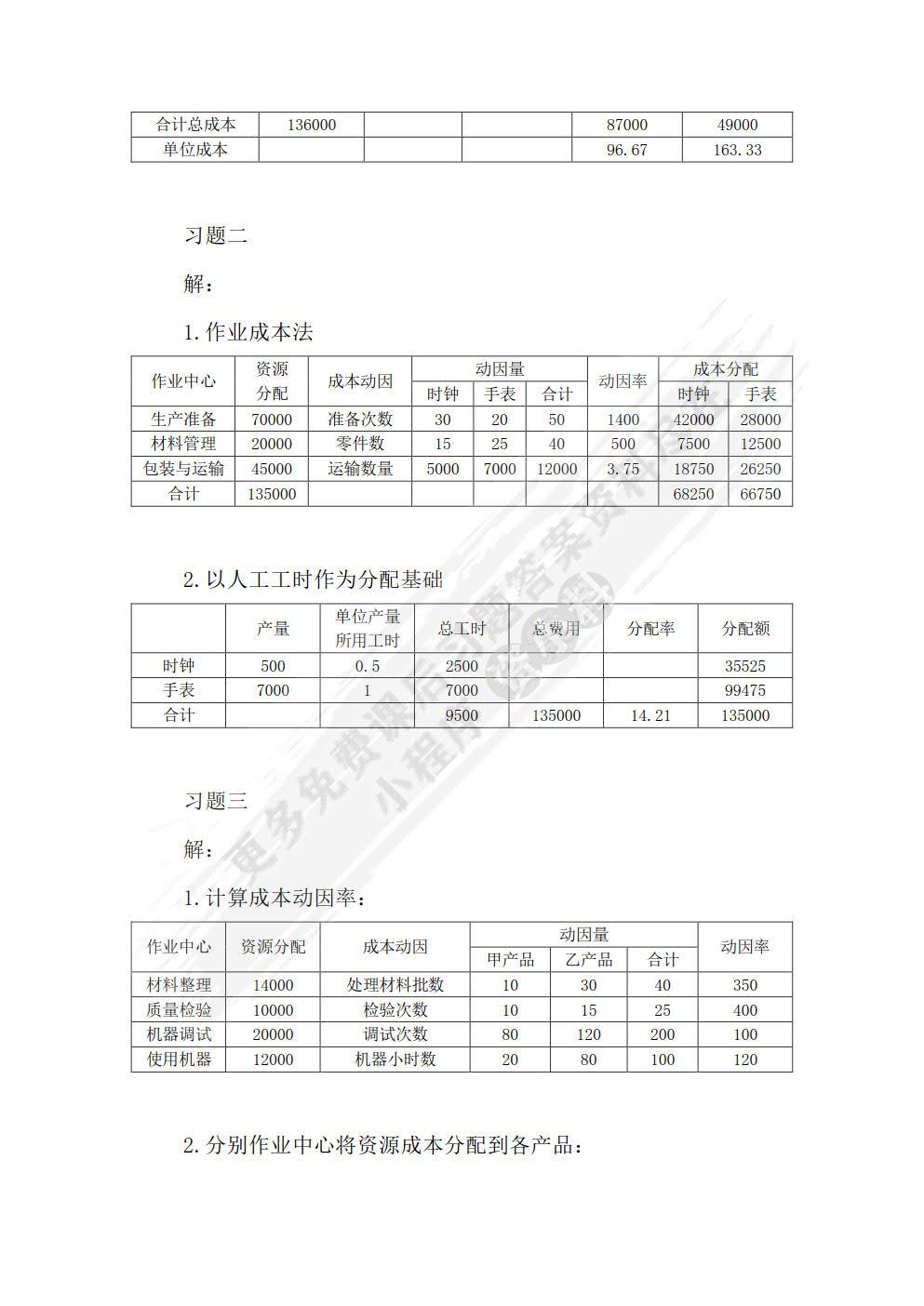 管理会计基础（第二版）